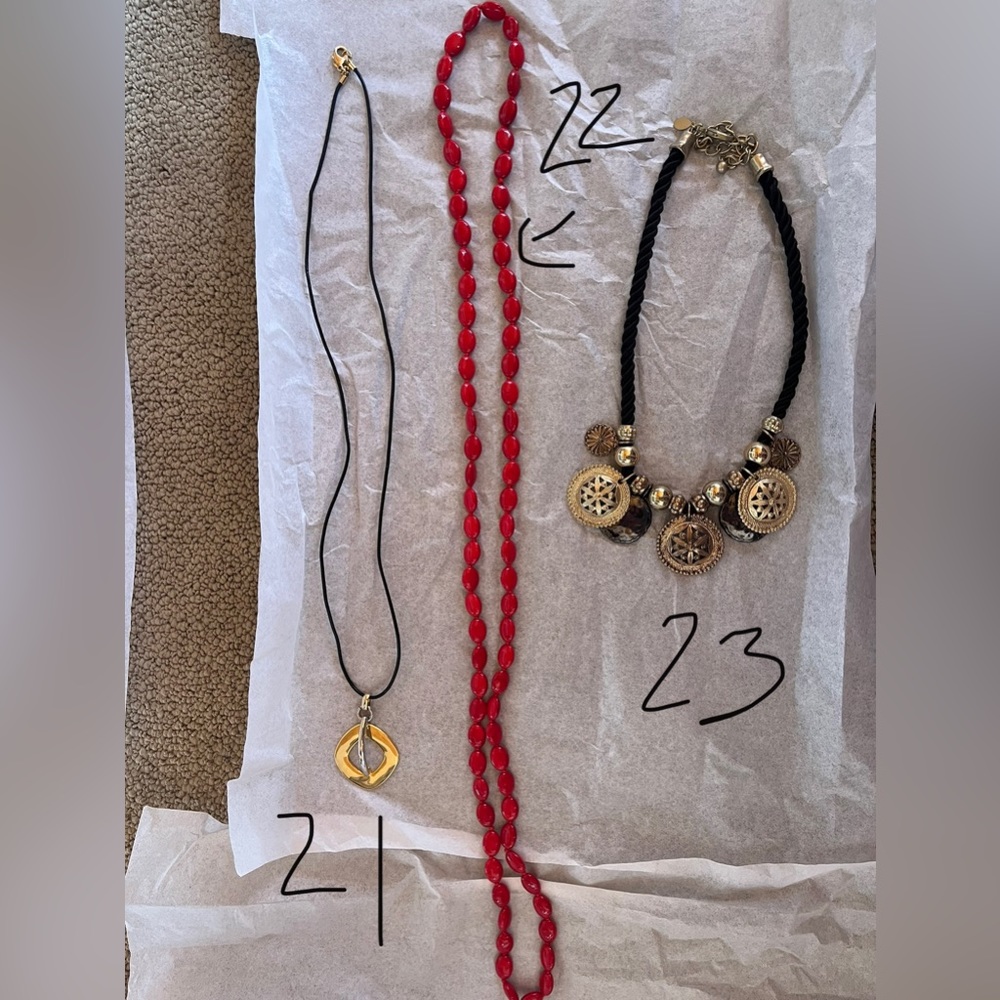 Bundle of necklaces